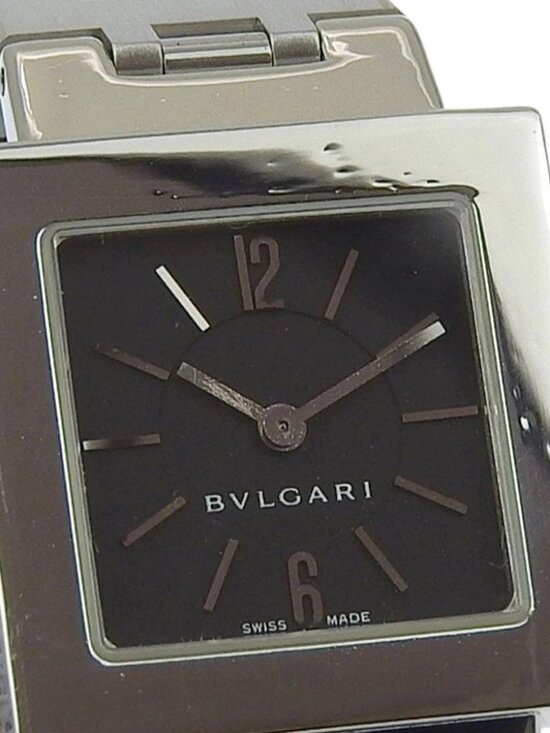 BVLGARI Quadlard Watches SQ22Stainless Steel black blackDial Stainless Ste... main image 6